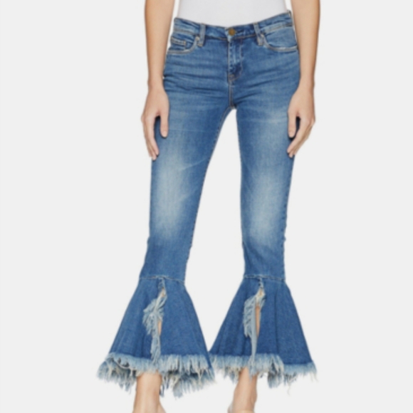 Blank NYC Denim - Blank NYC Flare Hem Crop Jeans 28  NWT